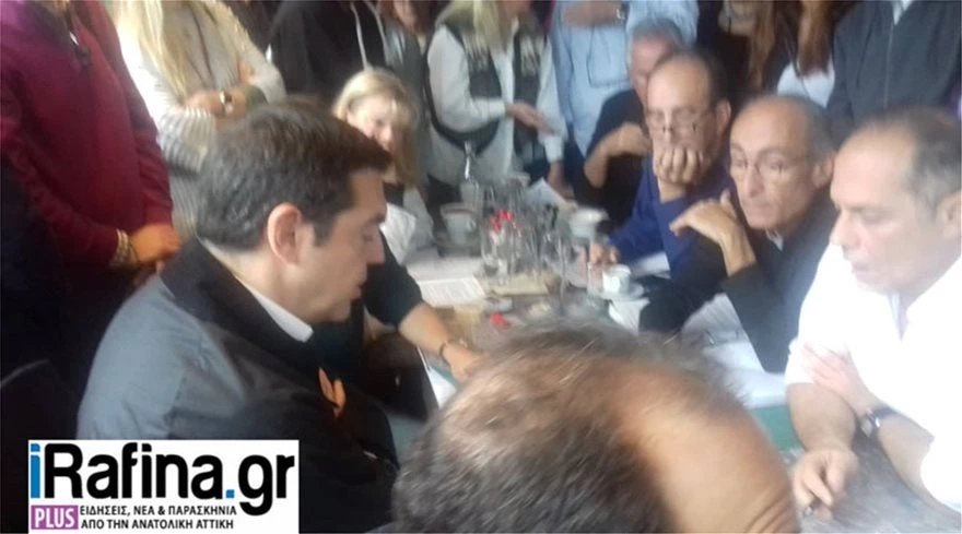 Ντροπή! – Ο Τσίπρας με τον Σπίρτζη επισκέφτηκαν το Μάτι – Εικόνες